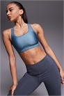 Спортивный бюстгальтер с перекрещивающимися бретелями артикул 148480627