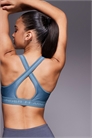 Спортивный бюстгальтер с перекрещивающимися бретелями артикул 148480627