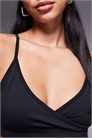 Спортивный бюстгальтер с облегающим перекрещивающимся лифом, бесшовный, с легкой поддержкой артикул 143314089