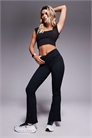 Леггинсы для йоги с зауженными штанинами и мягкой на ощупь поясной резинкой артикул 141637204