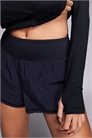 Беговые шорты 2-в-1 из джерси с высокой талией и карманом для телефона артикул 147510247
