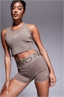 Шорты-леггинсы Nike Pro Training Dri-FIT Sculpt с высокой талией и длиной 7,6 см артикул 137316468