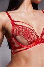 Бюстгальтер с глубоким вырезом «Valentines Floral Affair» без наполнителя артикул 150476618
