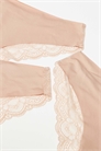 ASOS DESIGN Curve, набор из 3 пар трусиков-бразилиан без отпечатков и с кружевом артикул 142351019