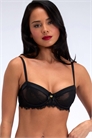 Бюстгальтер-балконет «Дарья» с цветочным кружевом и косточками артикул 155455018