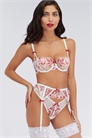 Бюстгальтер-балконет с косточками и вышивкой «Лизетт» артикул 155454990