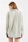 Рубашка свободного кроя артикул 153577548