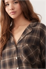 Рубашка свободного кроя co-ord артикул 152420555