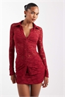 Блузка Lacie с глубоким вырезом и длинными рукавами из кружева co-ord артикул 149852481