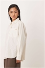 Рубашка из хлопкового поплина свободного кроя артикул 154173625