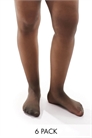 Колготки Curve, 6 пар в упаковке, плотность 15 ден, устойчивые к затяжкам артикул 132381772