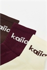 Набор из 3 пар носков с контрастной вышивкой логотипа из ткани с высоким содержанием хлопка артикул 152796125