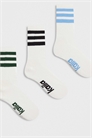 Набор из 3 пар носков с логотипом в виде контрастной полоски артикул 152796126