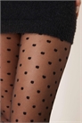 Колготки средней плотности в горошек артикул 140632722