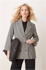 Блейзер свободного кроя с двойной застежкой артикул 141415845