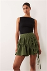 Легкая мини-юбка с завязками co-ord артикул 155593903