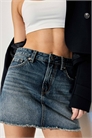 Джинсовая мини-юбка D60 артикул 155807623