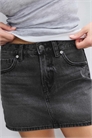 Мини-юбка из базового денима D60 артикул 156290276