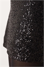 Мини-юбка, полностью покрытая пайетками артикул 148226862