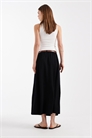 Длинная юбка из джерси с поясом артикул 153084269