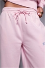 Широкие джоггеры из ткани с высоким содержанием хлопка и вышитым логотипом co-ord артикул 151737364