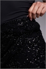 Юбка-шорты с пайетками артикул 153284656