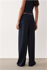 Брюки с широкими штанинами и складками co-ord артикул 155596403