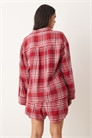 Рубашка для пижамы из фланели в стиле «микс-энд-матч» артикул 152935080