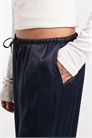 Брюки-кюлоты из сатина с широкими брючинами артикул 154856357
