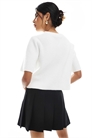 Мини-юбка с складками артикул 147903860