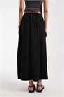 Длинная юбка из джерси с поясом артикул 153084254