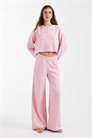 Брюки с мягкой ребристой отделкой и широкими брючинами co-ord артикул 155831887