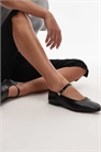 Кожаные балетки артикул 151860681