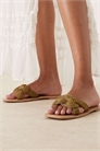 Плетеные сандалии «Флора» артикул 139305783
