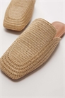 Балетки-муле из соломы артикул 145751494