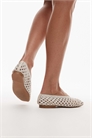 Плоские туфли Beatti из тканого материала артикул 140048595