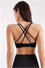 Спортивный бюстгальтер из трикотажа с легкой поддержкой артикул 154892225