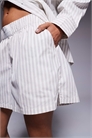 Шорты из полосатой поплины артикул 142399228