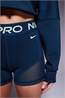 Шорты-леггинсы Nike Pro Training Sculpt с высокой талией и длиной 7,6 см артикул 139796490