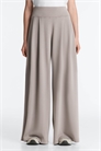 Брюки широкого кроя из модала с мягкой текстурой и корсетными элементами артикул 156220472