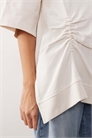 Футболка свободного кроя с боковыми сборками артикул 151999114