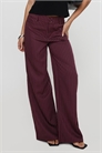 Брюки с широкими брючинами и средней посадкой от Lorenne артикул 148071655