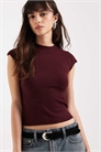 Вязаный топ с короткими рукавами Hanuva артикул 154115950