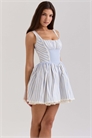 Мини-платье Liesl в полоску с защипами артикул 148662627