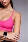 Спортивный бюстгальтер Icon с мягкой обивкой и легкой поддержкой, с регулируемыми бретелями артикул 154333209