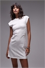 Мини-платье с зауженной талией и четкой посадкой артикул 146857829