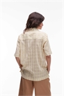 Рубашка в полоску в курортном стиле артикул 139540346