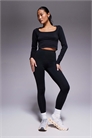 Термолеггинсы для бега Petite Icon с высокой талией артикул 150366881