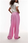 Брюки-балоны из льна артикул 147829949