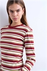 Футболка с полосками и длинными рукавами на каждый день артикул 150323913